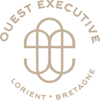 Logo Ouest Executive, chauffeur privé VIP Lorient Bretagne