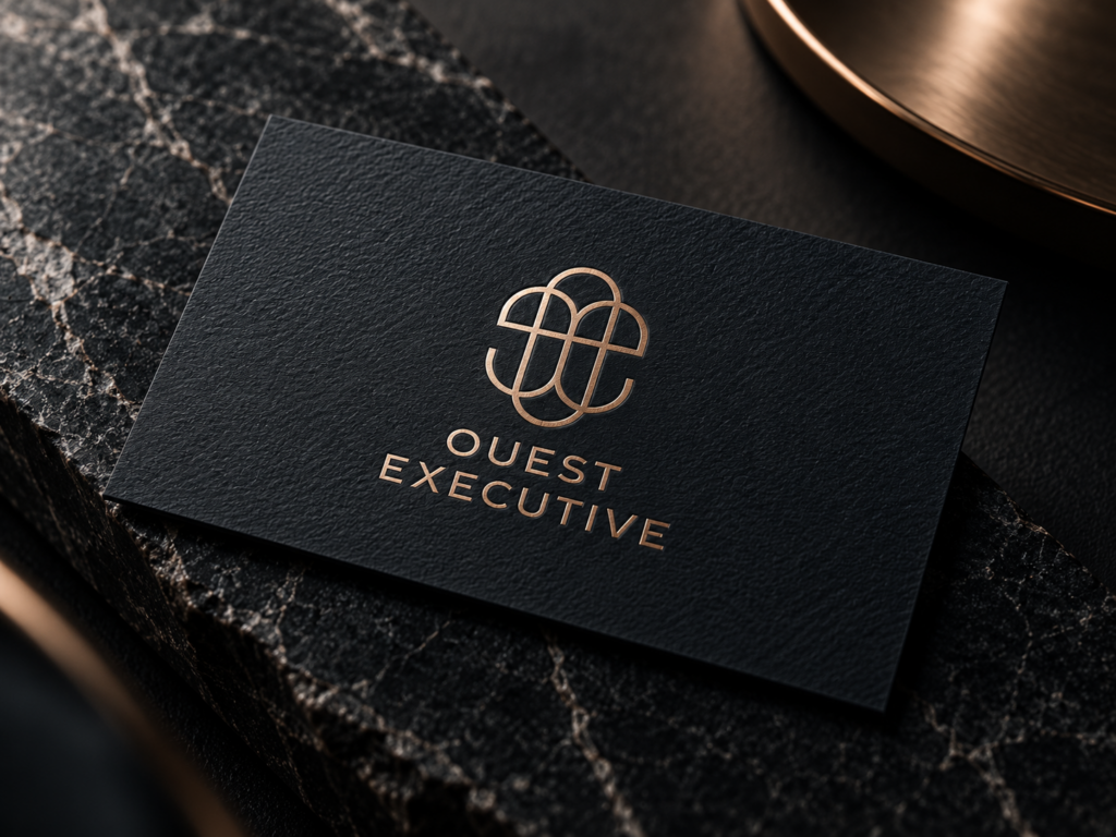 Carte de visite Ouest Executive, chauffeur privé VIP en van haut de gamme en Bretagne